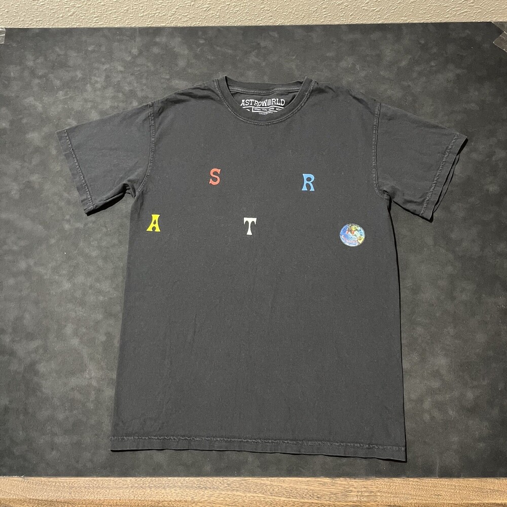 Astroworld Travis Scott Shirt Concert Tour Band Tee All over Wish you were Here